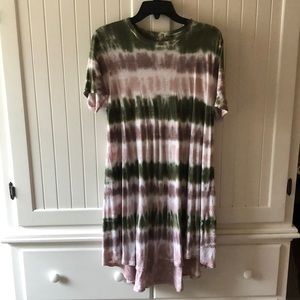 Mumu Tie dye T shirt dress